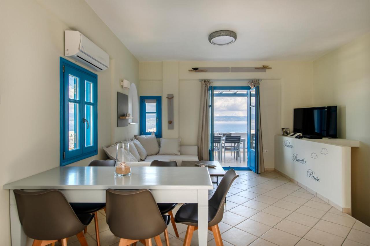 Splash With Amazing Sea Views In Piso Livadi Exterior foto